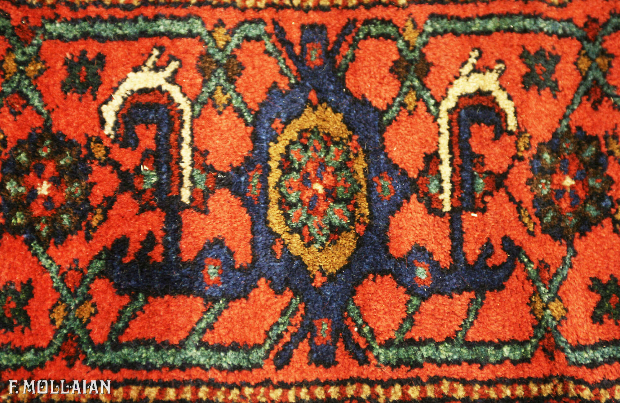 Persian Mishan Antique Kalleh Size Carpet n°:97833949